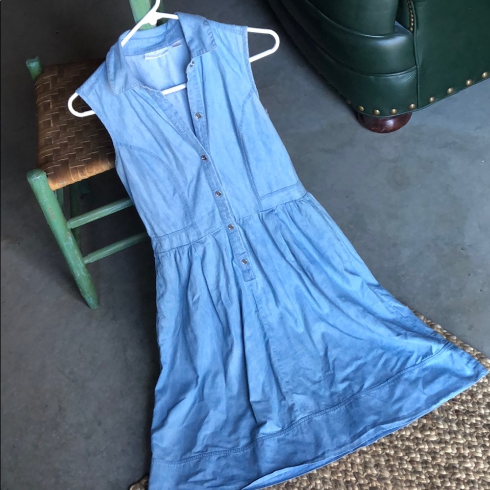 Chambray Dress